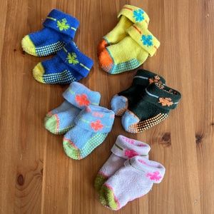 Bombas Baby Socks, Size 6-12M with anti-slip grips